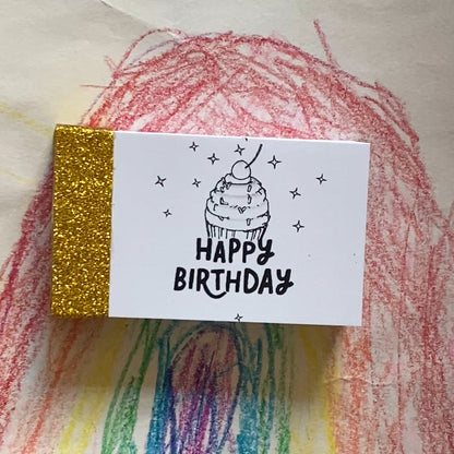 Happy Birthday Cupcake Flipbook 🧁 🍒